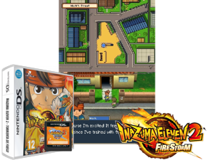 Inazuma Eleven 2 - Tormenta de Fuego (Spain) Cover